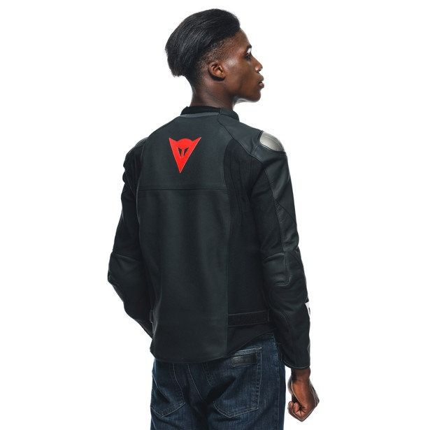 Dainese Sportiva Perf. Leather Jacket Black Matt : Delivery in 5 days